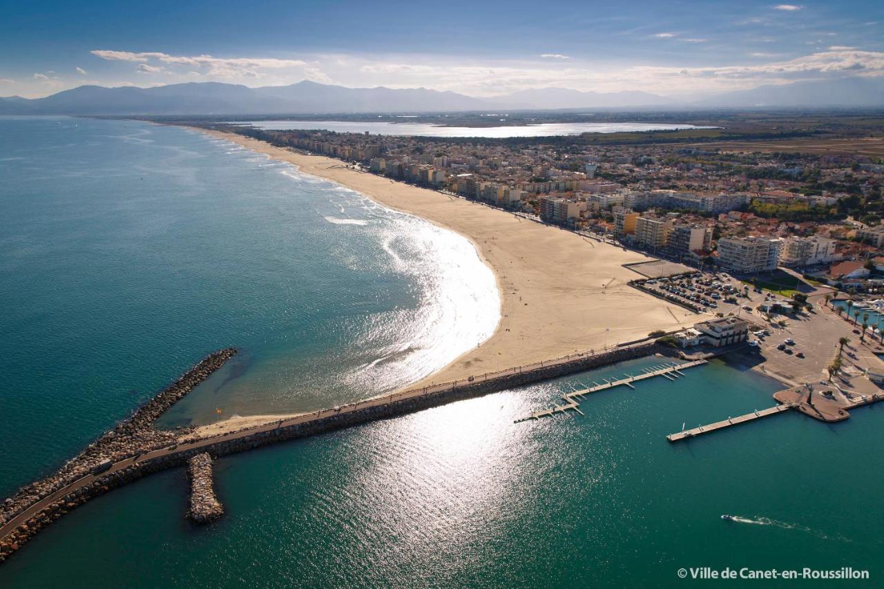 "Mer" Sejour Detente Tout Confort, Magnifique Vue Sur La Mer Canet-en-Roussillon Exterior foto
