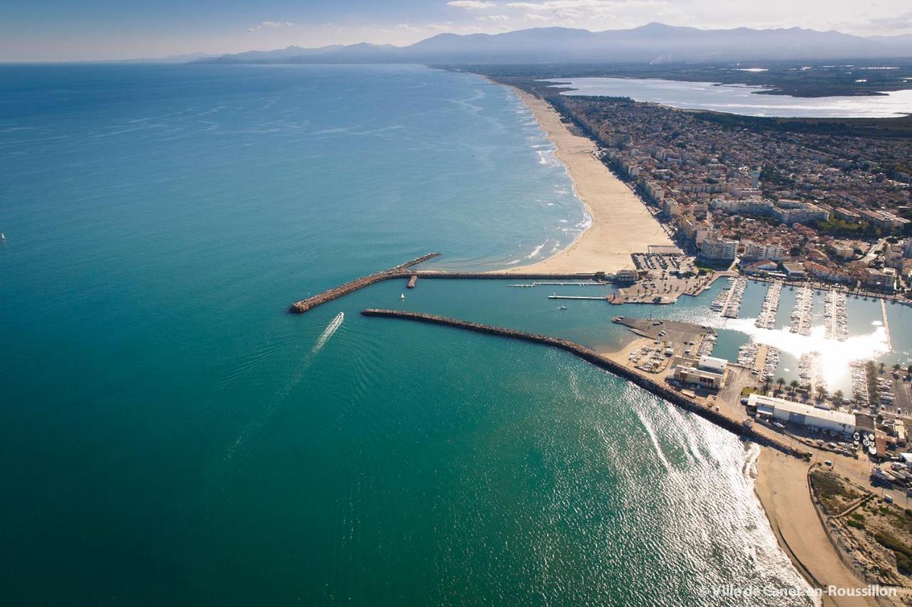"Mer" Sejour Detente Tout Confort, Magnifique Vue Sur La Mer Canet-en-Roussillon Exterior foto